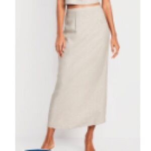 Old Navy Beige Maxi Skirt